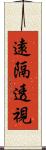 遠隔透視 Scroll