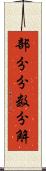 部分分数分解 Scroll