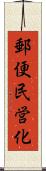 郵便民営化 Scroll