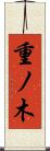 重ノ木 Scroll