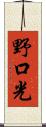 野口光 Scroll