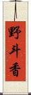 野斗香 Scroll