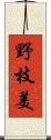 野枝美 Scroll