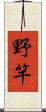 野竿 Scroll