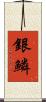 銀鱗 Scroll