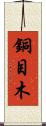 銅目木 Scroll