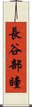 長谷部瞳 Scroll