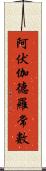 阿伏伽德羅常數 Scroll