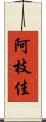 阿枝佳 Scroll