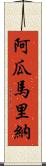 Aguamarina Scroll