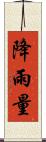 降雨量 Scroll