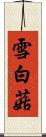 雪白菇 Scroll