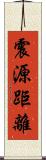 震源距離 Scroll