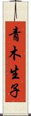 青木生子 Scroll