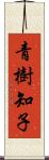 青樹知子 Scroll