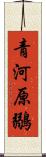 青河原鶸 Scroll