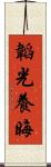 韜光養晦 Scroll