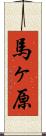 馬ヶ原 Scroll