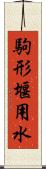 駒形堰用水 Scroll