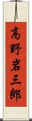 高野岩三郎 Scroll