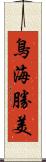 鳥海勝美 Scroll