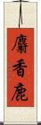 麝香鹿 Scroll