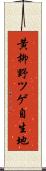 黄柳野ツゲ自生地 Scroll