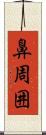 鼻周囲 Scroll