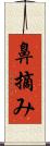 鼻摘み Scroll