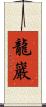 龍巖 Scroll