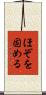 ほぞを固める Scroll