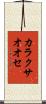 カラクサオオセ Scroll