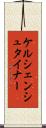 ケルシェンシュタイナー Scroll