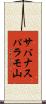 サバナスパラモ山 Scroll