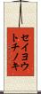セイヨウトチノキ Scroll