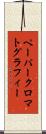 ペーパークロマトグラフィー Scroll