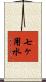 七ヶ用水 Scroll