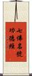 七佛名號功德經 Scroll