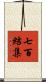 七百結集 Scroll