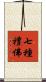 七種禮佛 Scroll
