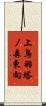 上鳥羽塔ノ森東向 Scroll