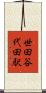世田谷代田駅 Scroll