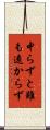 中らずと雖も遠からず Scroll