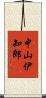 中山伊知郎 Scroll