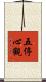 五停心觀 Scroll
