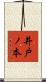 井戸ノ本 Scroll