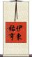 伊東祐亨 Scroll