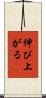 伸び上がる Scroll