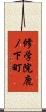 修学院鹿ノ下町 Scroll