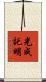 光成託明 Scroll